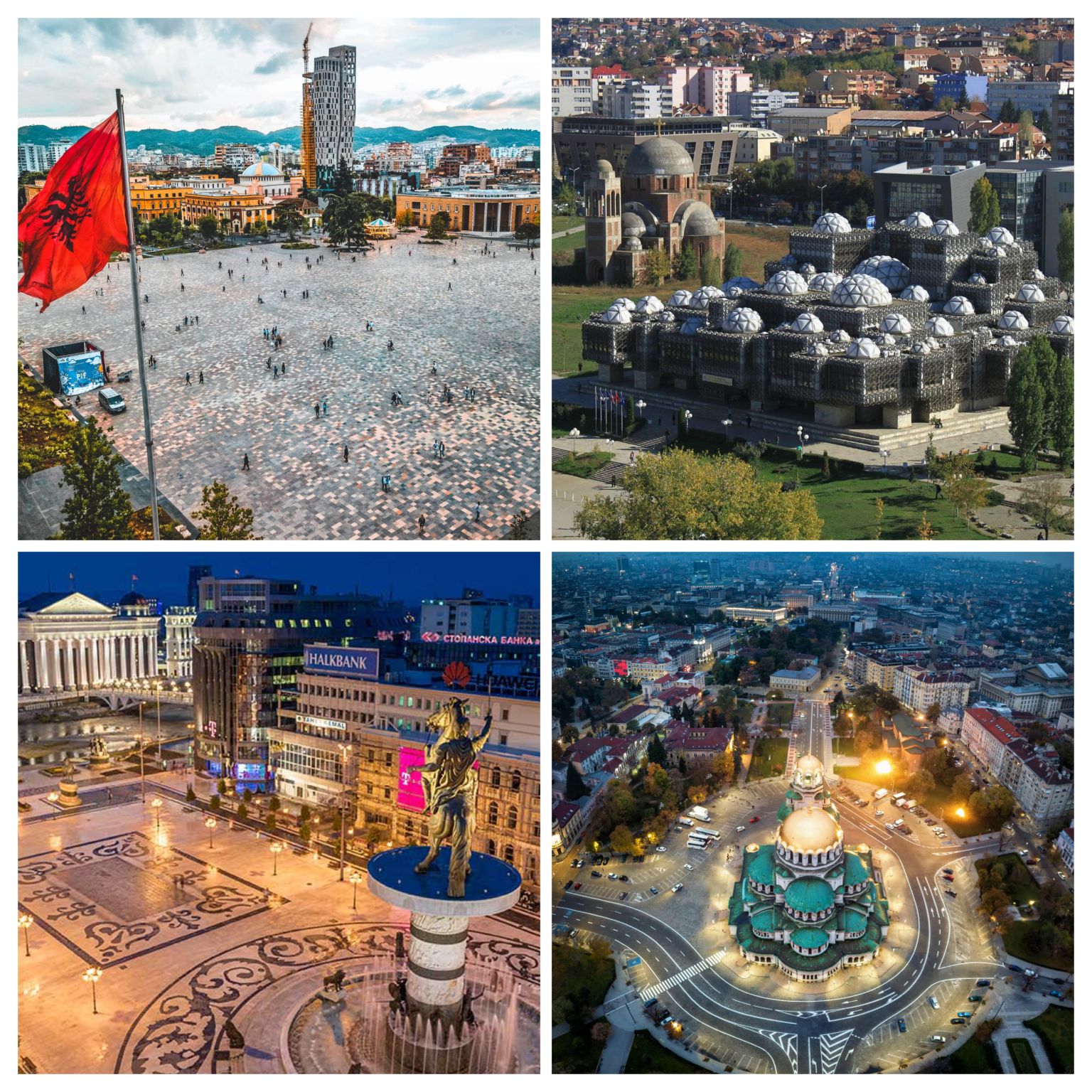 Four capitals in four nights. 