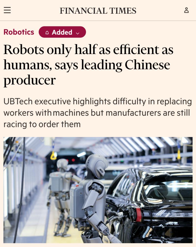 UBTECH Walker S2 Robotics